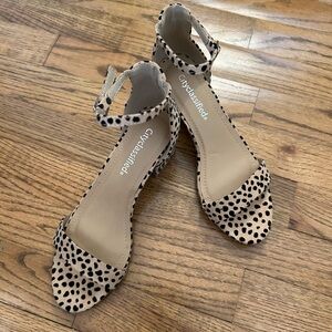 Leopard Heels